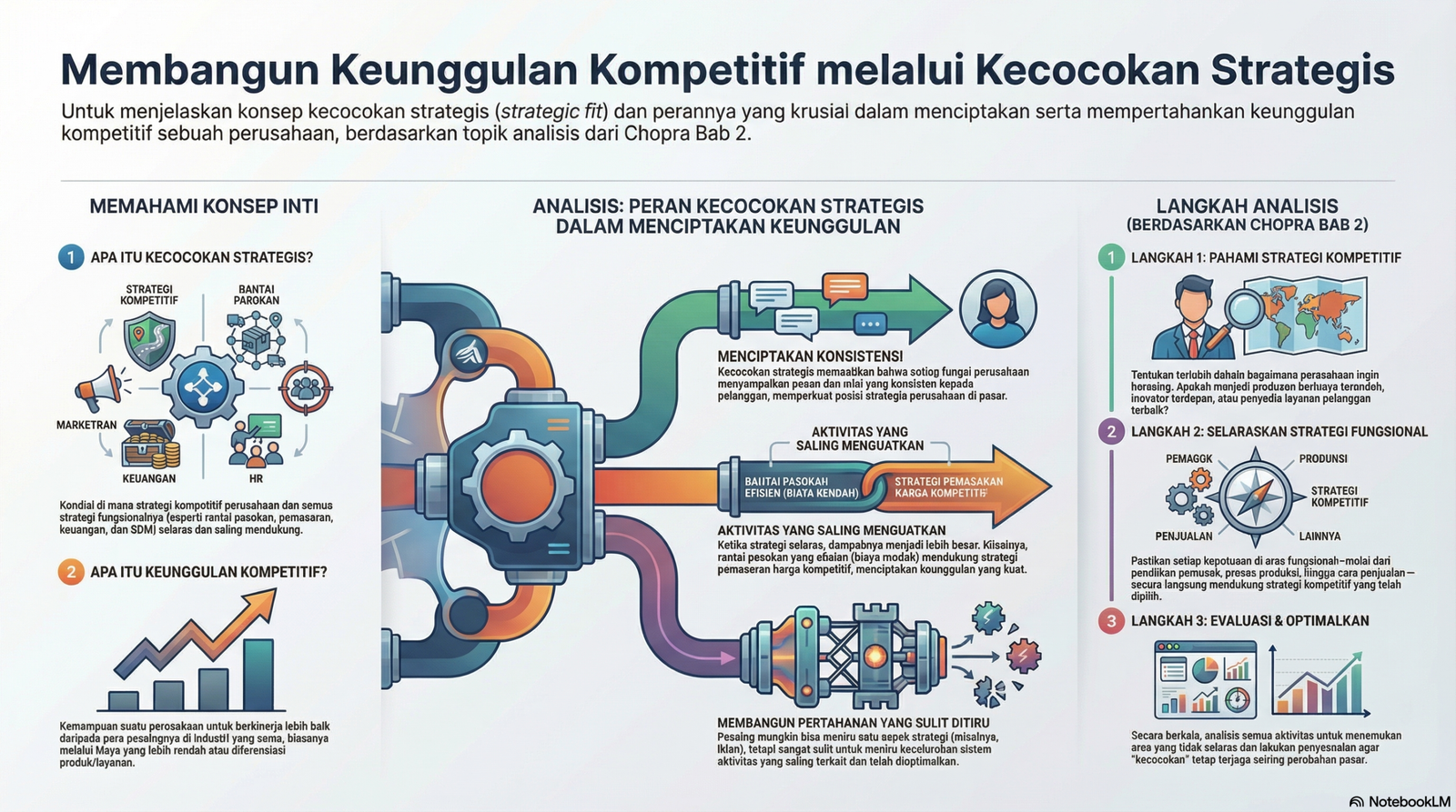 Hubungan Strategic Fit dan Keunggulan Kompetitif