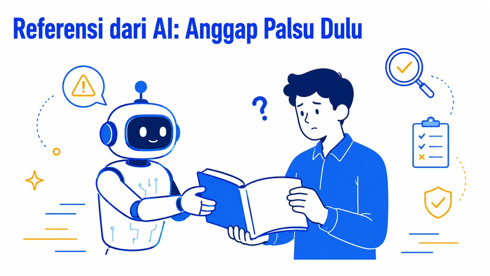 Referensi dari AI: Anggap Palsu Dulu