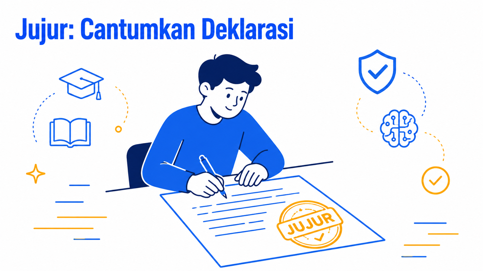 Jujur: Cantumkan Deklarasi
