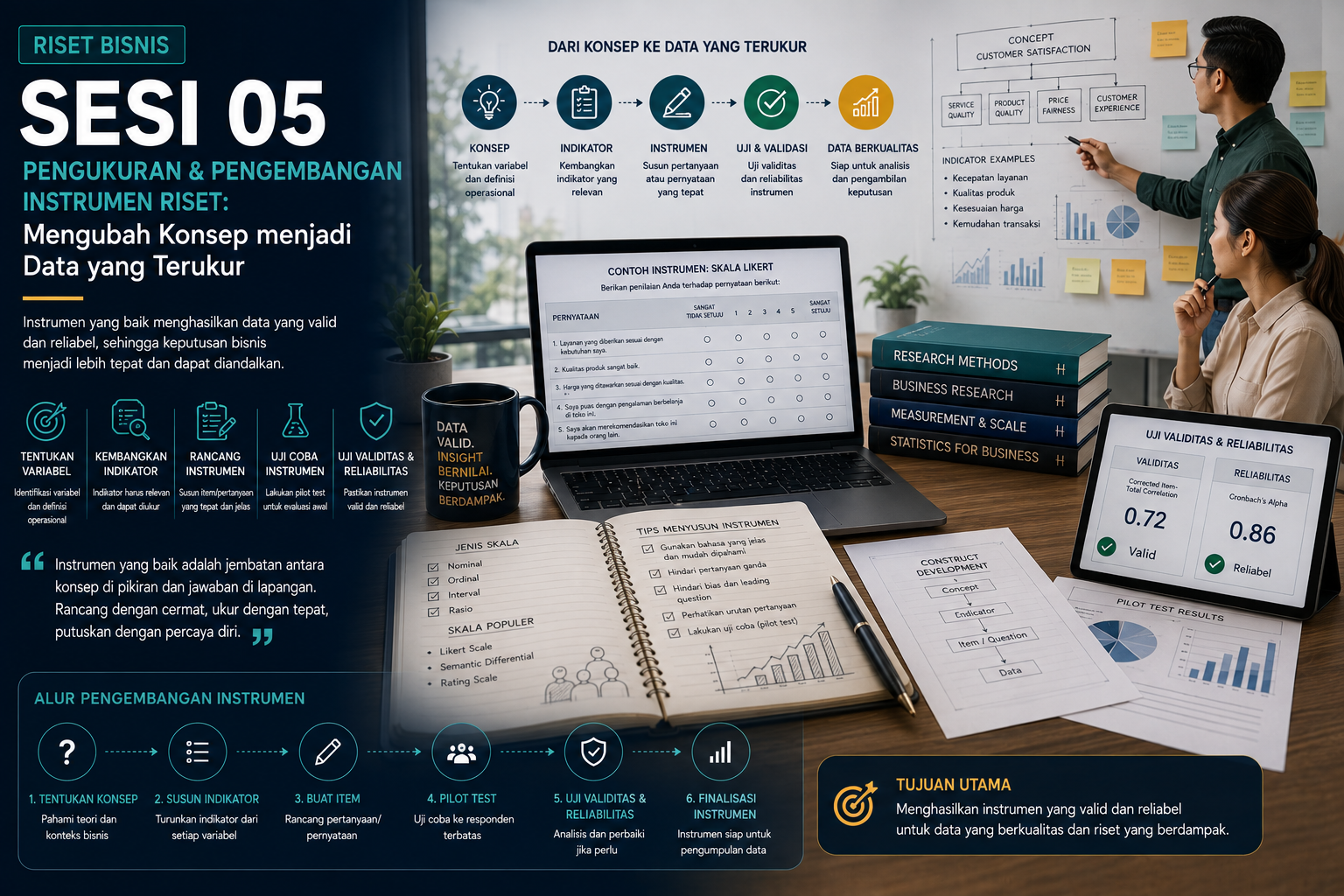 Hero Riset Bisnis Sesi 05 - Qualitative Research: Mendalami Makna di Balik Angka