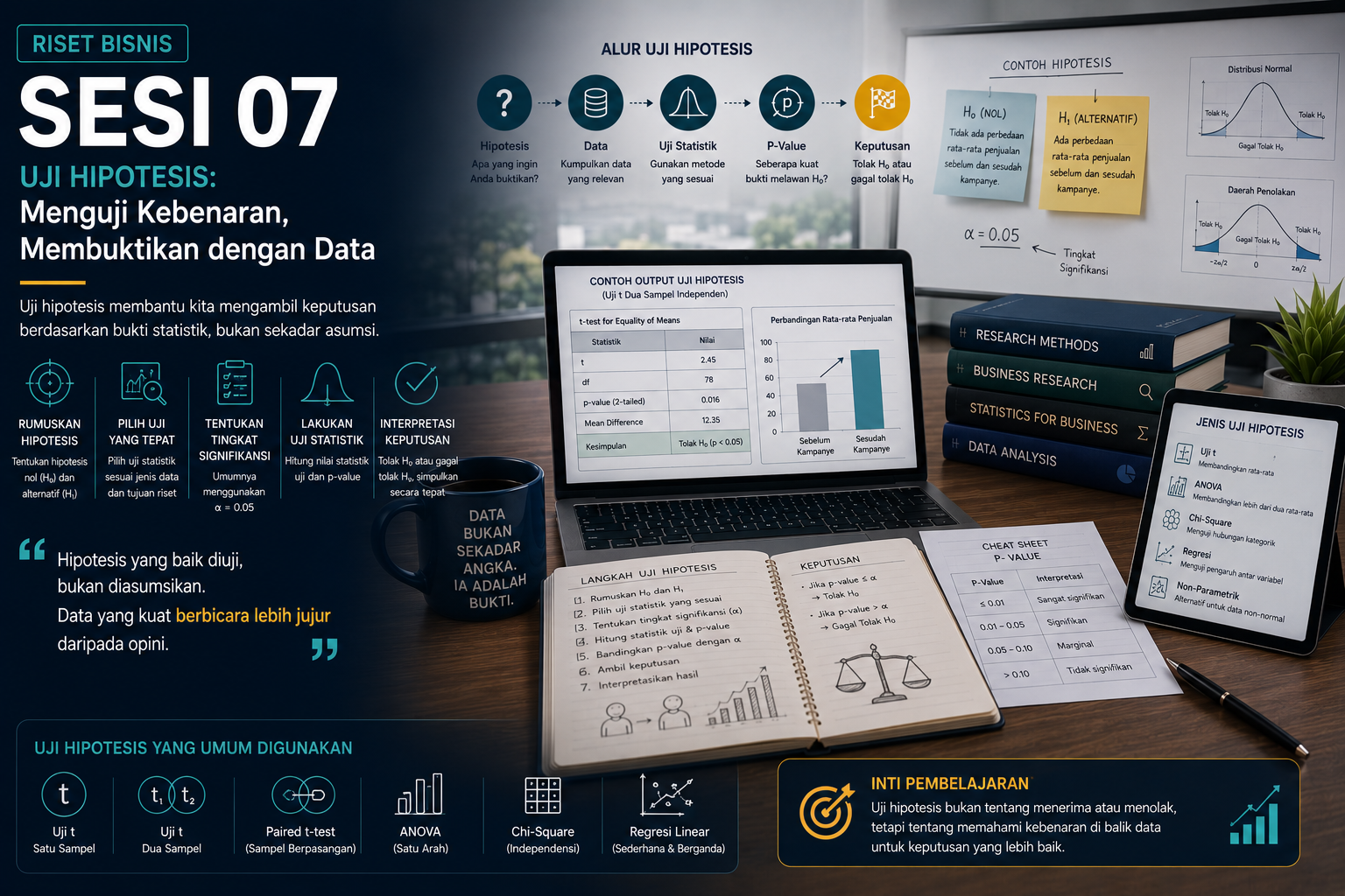 Hero Riset Bisnis Sesi 07 - Sampling Design and Sampling Techniques