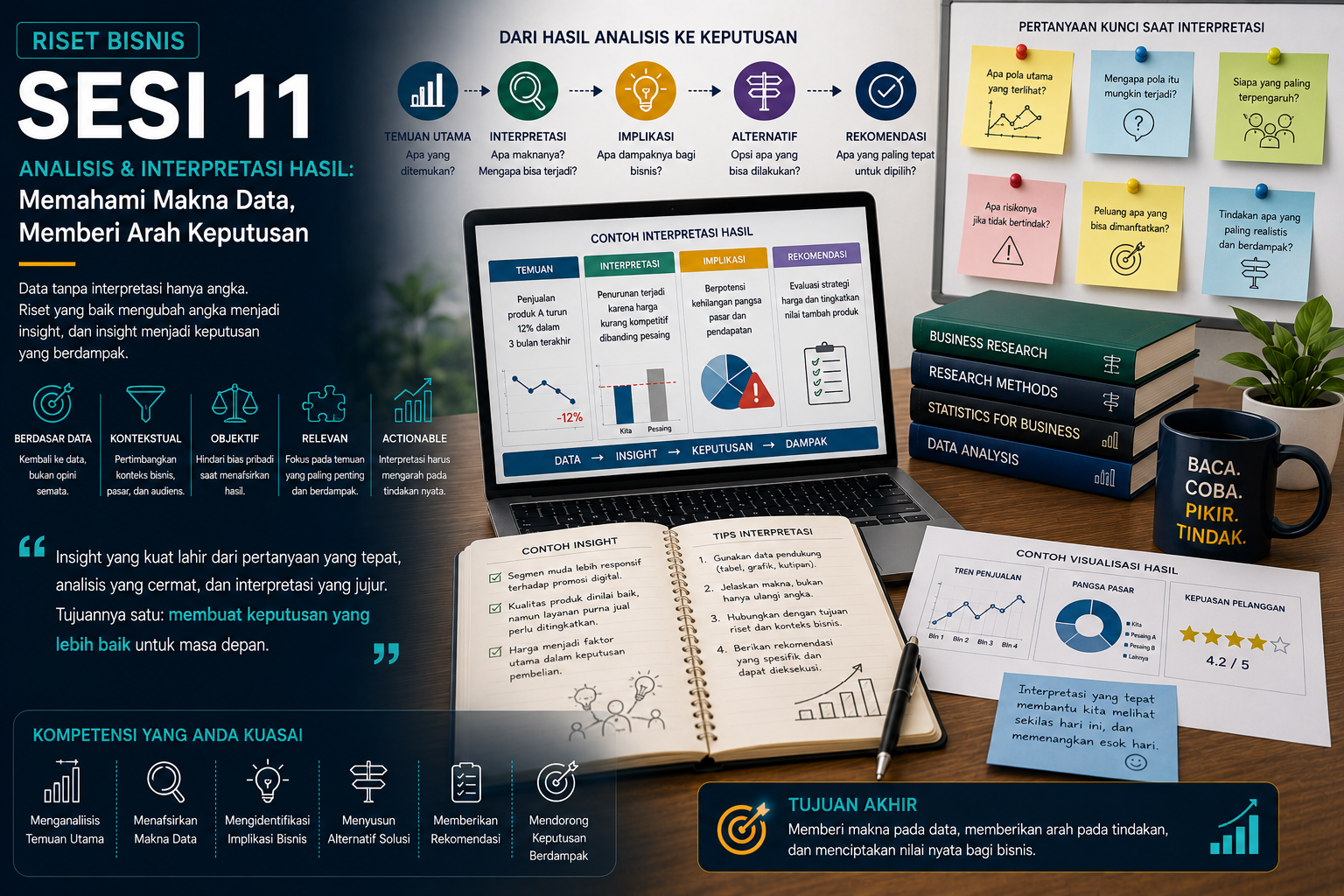 Hero Riset Bisnis Sesi 11 - Executing Quantitative Research Fieldwork and Tabulation